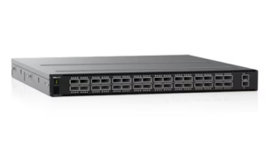 Dell PowerSwitch S5232F-ON running Hedgehog Open Network Fabric powered by Dell Enterprise SONiC